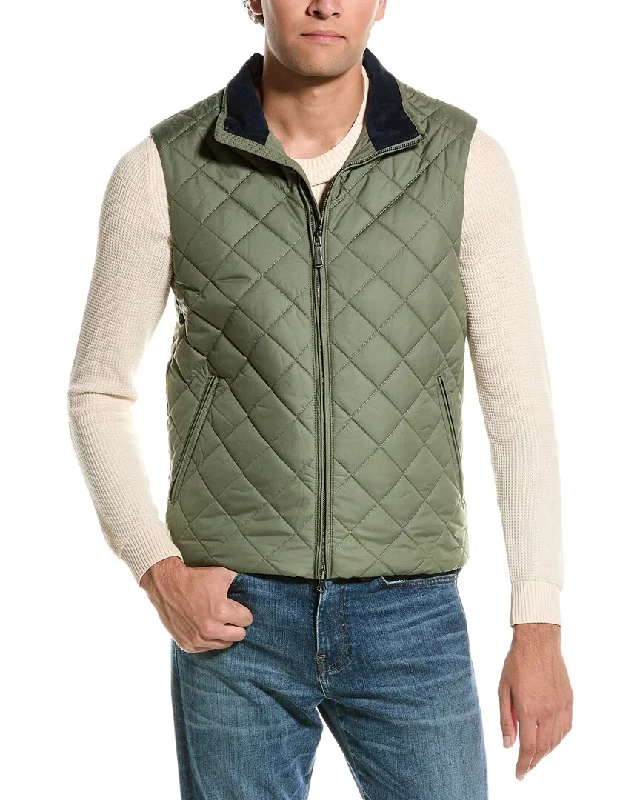 Brooks Brothers Diamond Quilted Vest