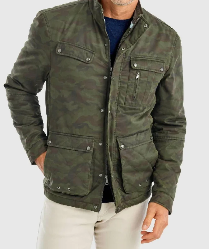 Coburn Utility Jacket In Camo