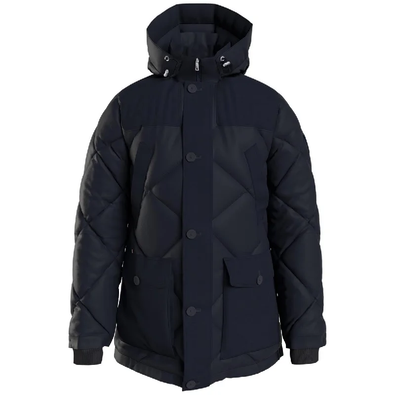 Tommy Hilfiger Mens Down Heavy Down Coat