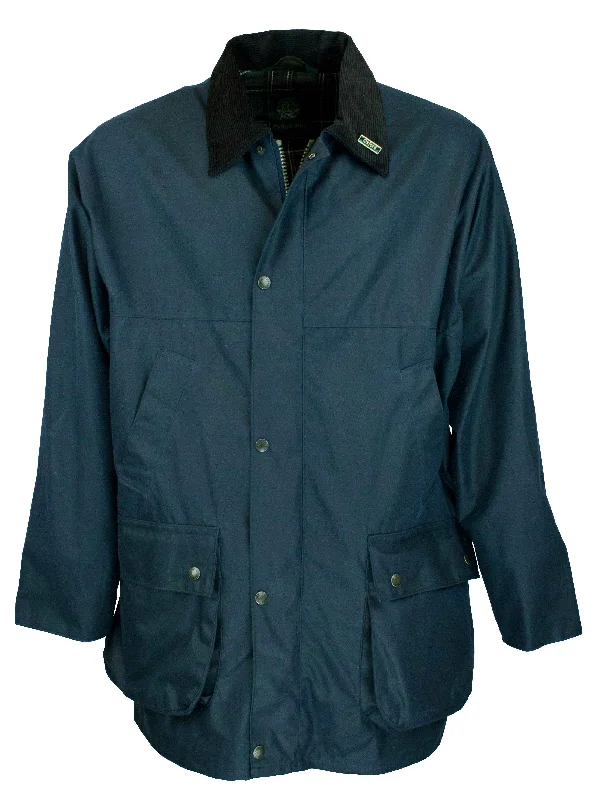 W14 - Men's Countryman Padded Wax Jacket - NAVY