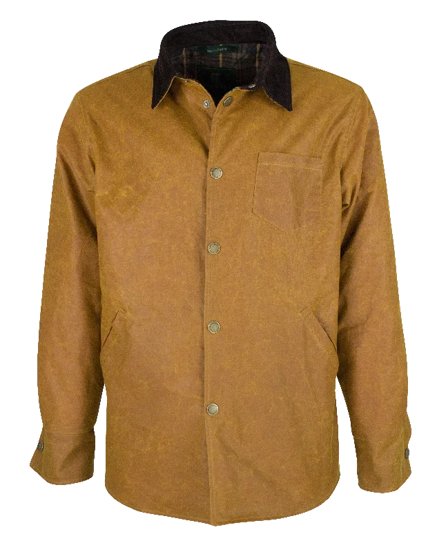 W26 - Men's Antique Wax Overshirt - GOLD