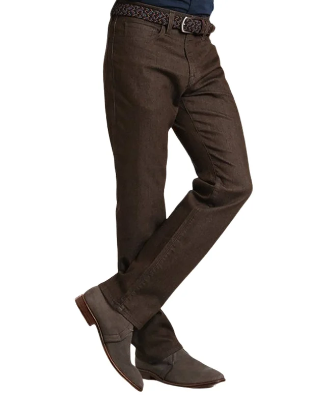 34 Heritage Charisma Fit Brown Comfort Jeans