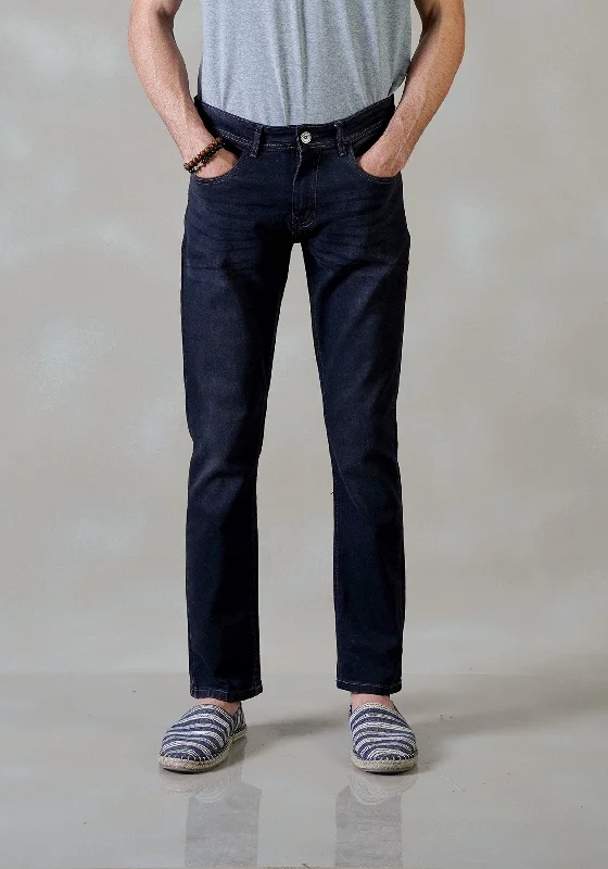 Men Charcoal Denim