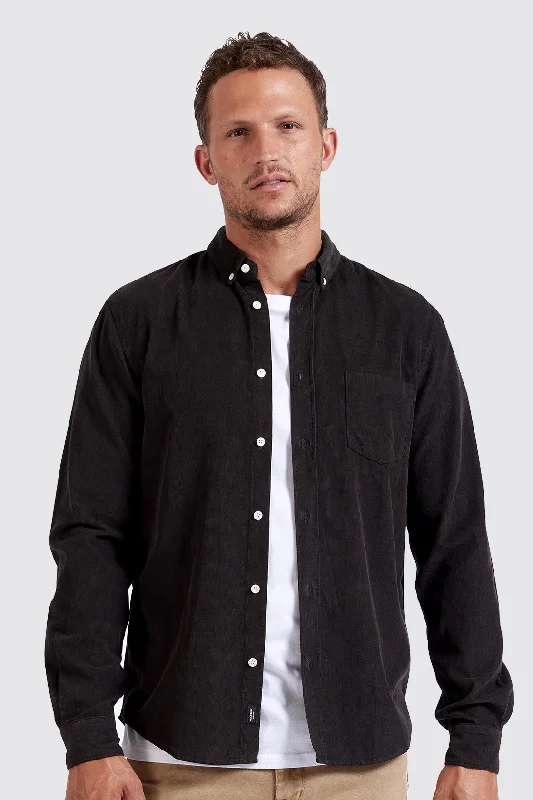 Academy Brand Jack Cord Shirt Black