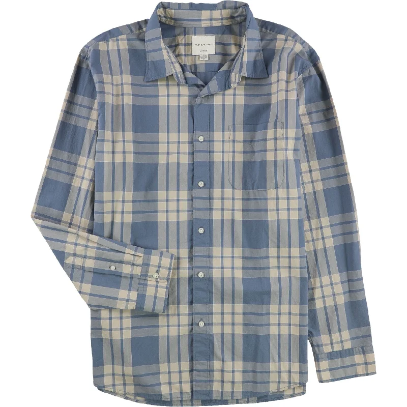 American Eagle Mens Classic Button Up Shirt