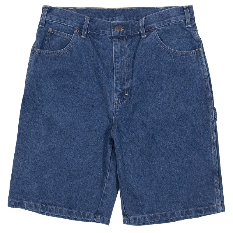 Dickies - 11" Relaxed Fit Carpenter Denim Shorts Stone Washed Indigo