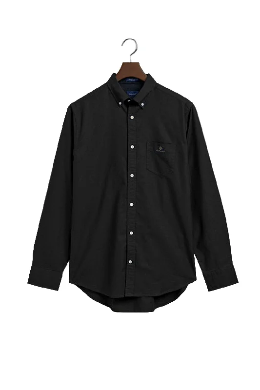 Gant D1 Reg Oxford Button Down Shirt Black