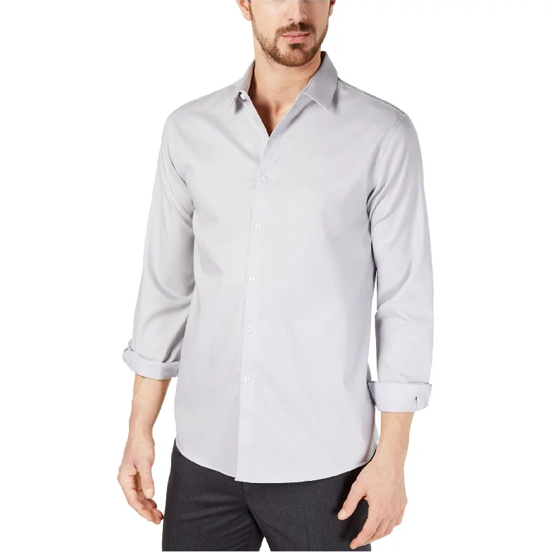 I-N-C Mens Non Iron Button Up Shirt