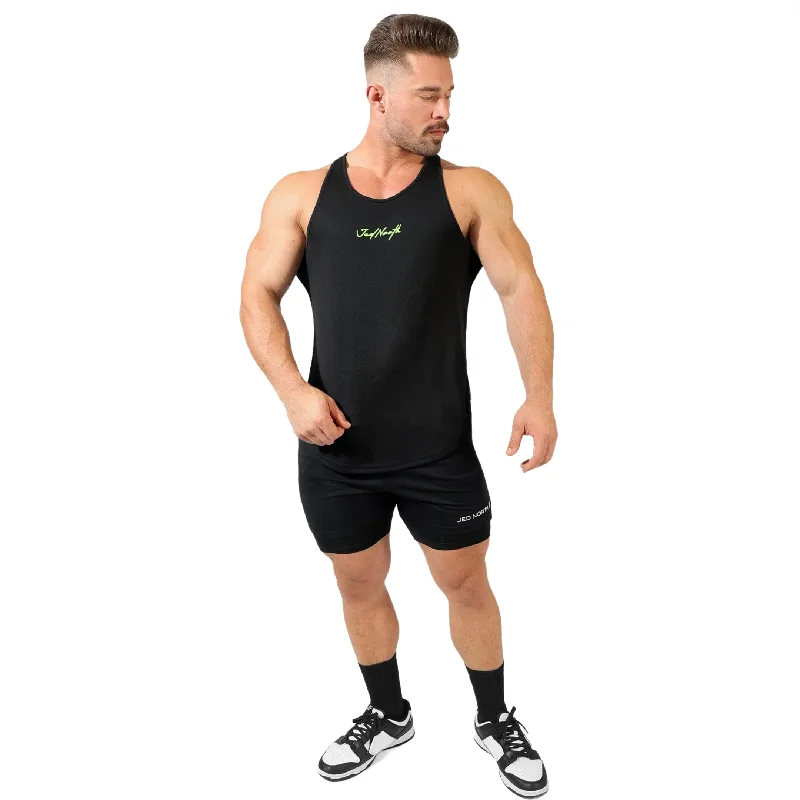 Jed North Microfiber Dri-fit tank black