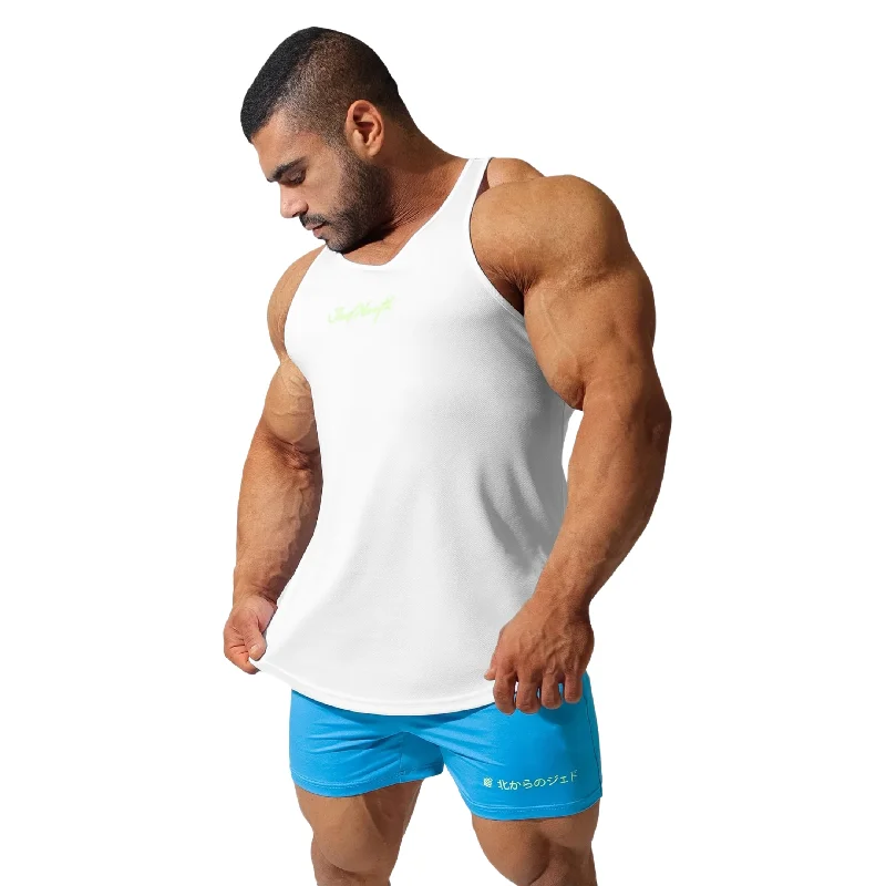 Jed North Microfiber Dri-fit tank white