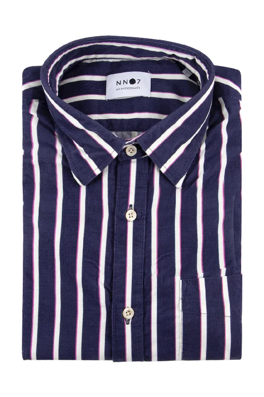 NN07 Errico LS Striped Shirt