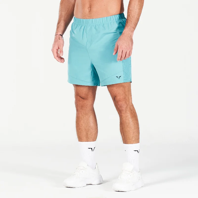 Statement Quick-dry Shorts - Delph Blue