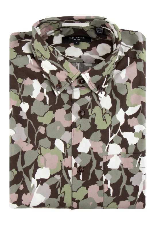 Ted Baker Poplar Camo Floral Shirt