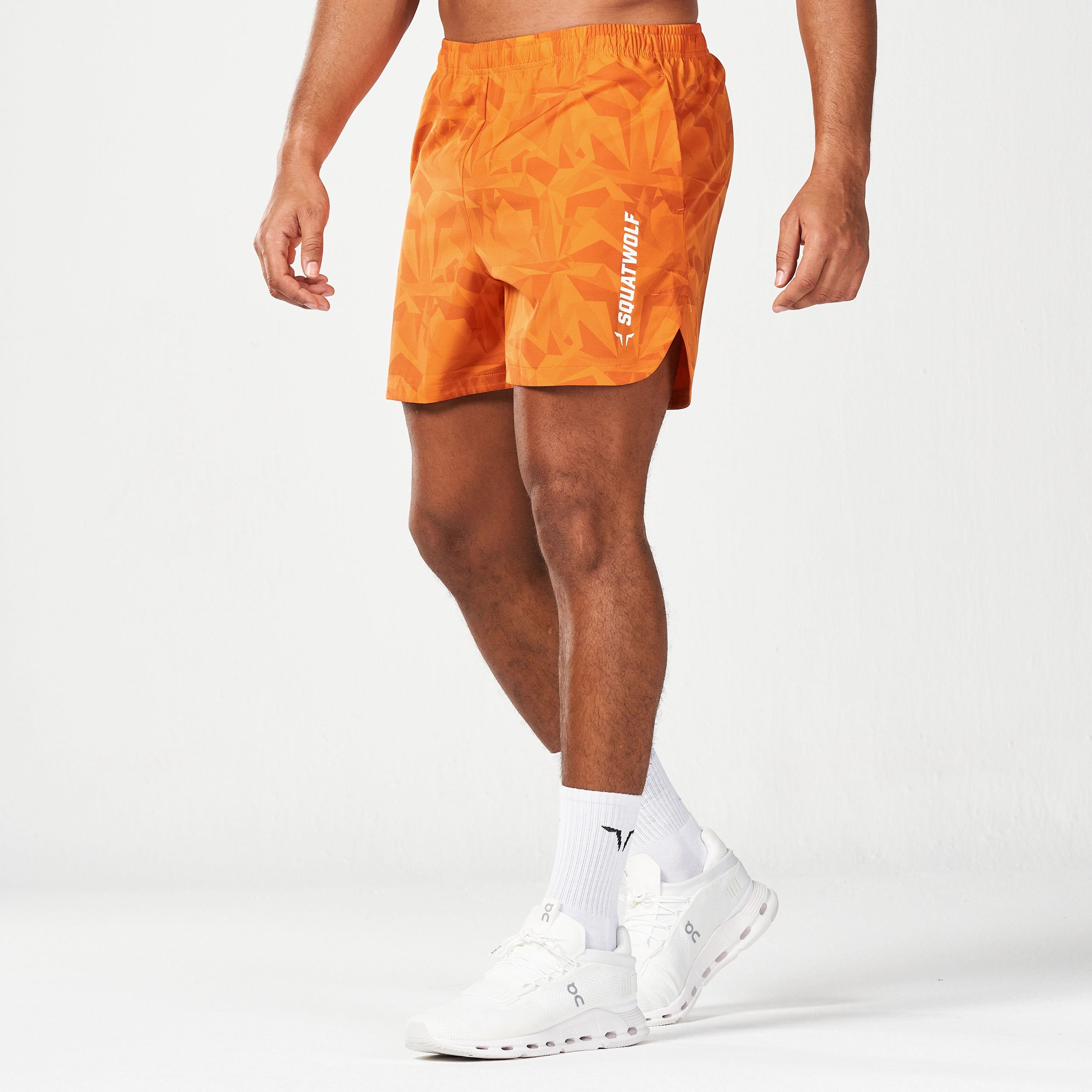 Warrior 5" Shorts 2.0 - Persimmon Orange Dot Camo