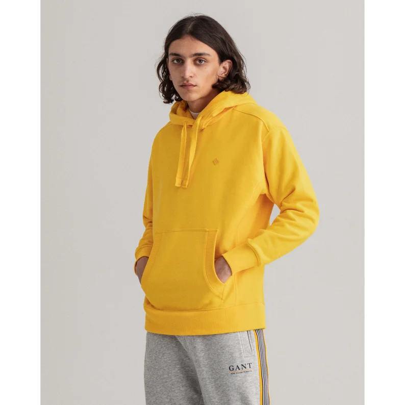 GANT Iconic G Essential Hoodie Sunlight Yellow