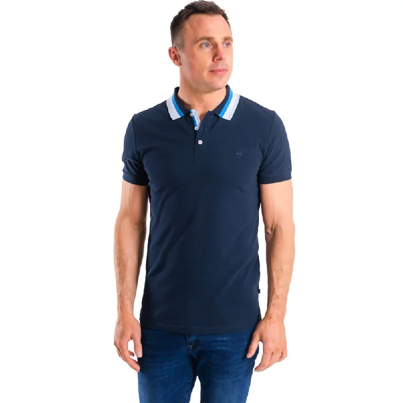 Springfield Polo in Deep Sea Stripe