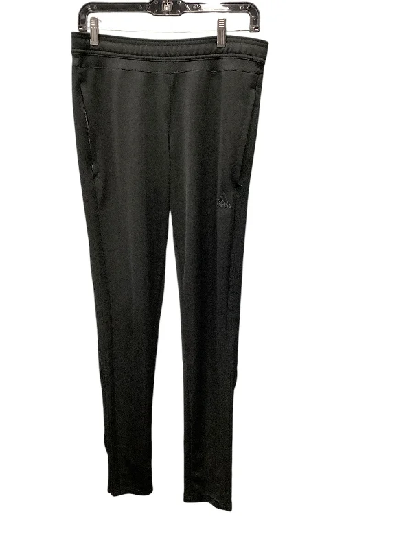 Athletic Pants By Adidas In Black, Size: M