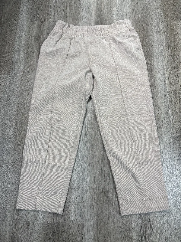 Pants Cropped By A New Day In Tan, Size: M