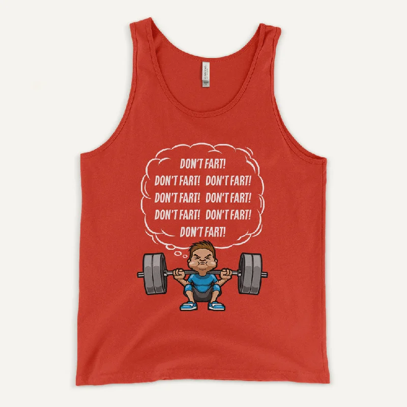 Don’t Fart Squat Men’s Tank Top