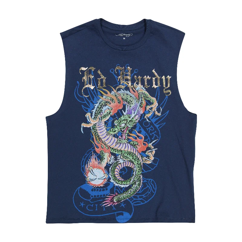 Dragon Mens Cut Off Tee