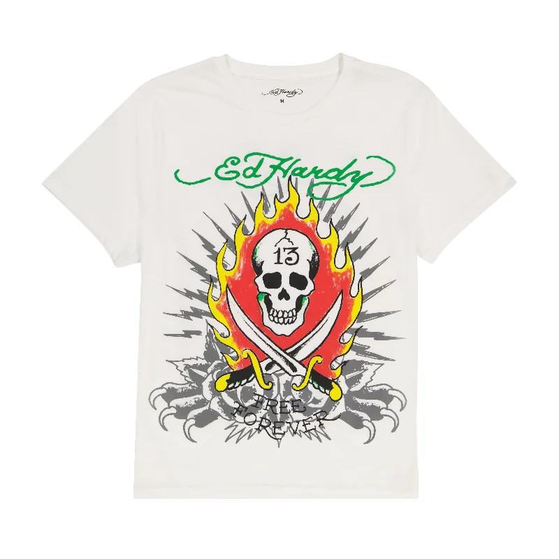 Flame Skull Tee