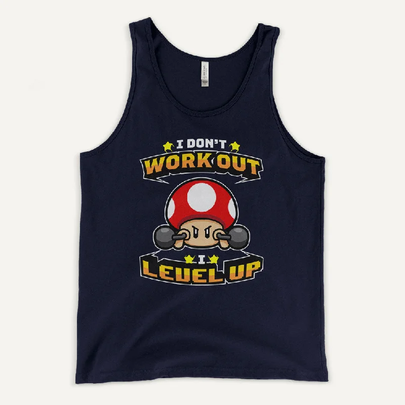 I Don’t Work Out I Level Up Men’s Tank Top