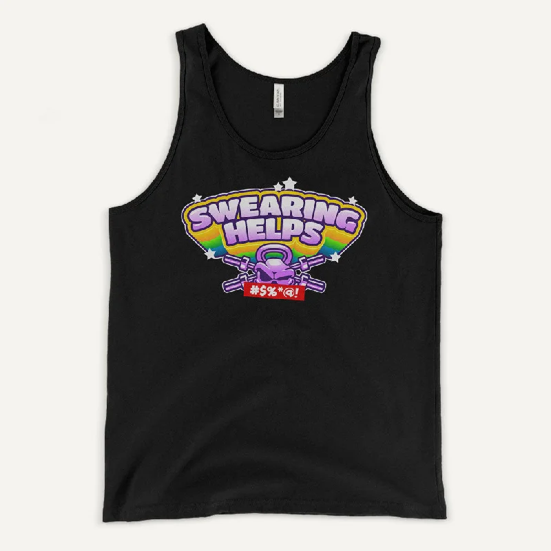 Swearing Helps Men’s Tank Top