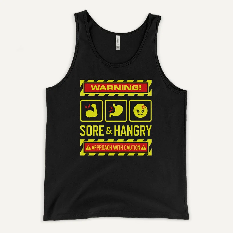 Warning Sore And Hangry Men’s Tank Top